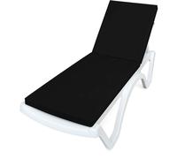 Atelier Del Sofa Cojín para Tumbona Sunny - Negro