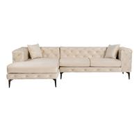 Atelier Del Sofa Como Eco Left - Beige, Black