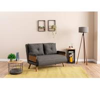 Atelier Del Sofa Cosmo Sofá-Cama de 2 Plazas - Gris oscuro