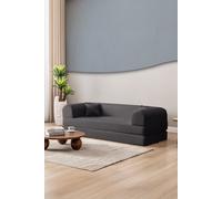 Atelier Del Sofa Legom Eco - Sofá-Cama de 3 Plazas Antracita