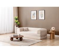 Atelier Del Sofa Legom Eco - Sofá-Cama de 3 Plazas Crema
