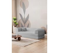 Atelier Del Sofa Legom Eco - Sofá-cama de 3 plazas Gris claro