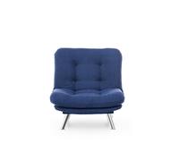 Atelier Del Sofa Misa Solo - Sofá de 1 plaza - Azul marino