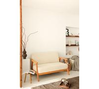 Atelier Del Sofa Nika Sofá de 2 Plazas Blanco