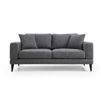 Atelier Del Sofa Nordic Sofá de 2 plazas Gris oscuro
