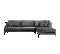 Atelier Del Sofa Papira Corner Right (L3+Chl) - Anthracite