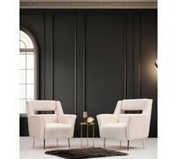 Atelier Del Sofa Sillón Orejero Mira en Crema