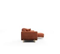 Atelier Del Sofa Sofá-Cama de Esquina Color Canela