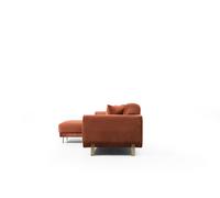 Atelier Del Sofa Sofá-Cama de Esquina Image Corner Left Cinnamon