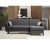 Atelier Del Sofa Sofá cama esquinero Alkon - Dark Grey