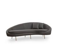 Atelier Del Sofa Sofá de 3 plazas Eses - Dark Grey