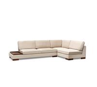 Atelier Del Sofa Tulip Corner Right con Puf - Beige