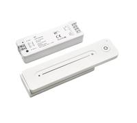 Atenuador LED V1 5V 12V 24V 36V 8A PWM 2835 5050 FCOB controlador de tira de luz monocromática 2,4G Control remoto táctil(V1 and R11 White)