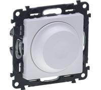 Atenuador rotativo de 240 V - 50 Hz con carcasa Valena Life de Legrand - blanco