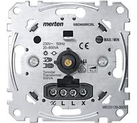 Atenuador rotatorio Merten para bombillas, modelo MEG5139-0000, para potencias de 20-600W/VA