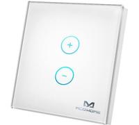 Atenuador táctil para luces, compatible con Z-Wave, para control inteligente de la iluminación, de instalación empotrada
