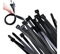 ATETEO Bridas para cables negras