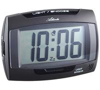 Atlanta 408011082 - Reloj despertador digital negro