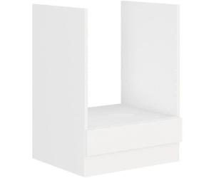 ATLAS: Armario para horno - Decoración blanca - Ancho 60 cm - Se vende sin encimera