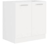 Atlas Mueble fregadero de 2 puertas Blanco
