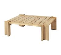 GUBI Mesa de centro Atmosfera 113x110 cm Teak