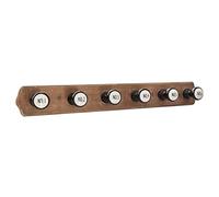Atmosphera Perchero 6 ganchos de cerámica 9 x 67 cm