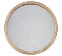 Atmosphera 83392 Espejo Redondo Natural, 50 cm, Multicolor