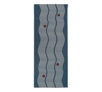 Atmosphera - Alfombra Nippon Line Rectangular, 75 x 200 cm, Azul