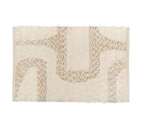 Atmosphera - Alfombra Rectangular Ameya, 60 x 90 cm, Color Beige - Modelo b