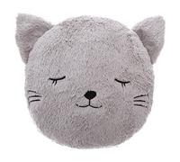 Atmosphera - Cojín Infantil Gato - Piel sintética - D28 cm