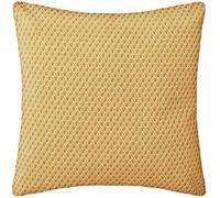 Atmosphera - cojín - motivo otto - algodón - amarillo ocre - 38x38 c