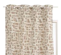 Atmosphera - Cortina Aislante marlia, 140 x 260 cm, Color Beige