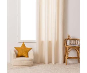Atmosphera - Cortina con Ojales de algodón Decorativo con Pompones de 140 x 260 cm, habitación Infantil