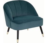 ATMOSPHERA CREATEUR D'INTERIEUR ATM23-185080C Sillón, Pino, Azul Pato, cm
