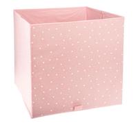 Atmosphera Créateur D'intérieur Cesta Plegable Rosa Organizador Infantil Estrellitas Decorativas