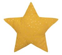 Atmosphera Cojín infantil Estrella Berlingot algodón Amarillo-Ocre 40x40 cm