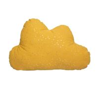 Atmosphera Cojín infantil Berlingot Nube algodón Amarillo-Ocre 45x28 cm