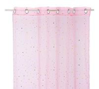 ATMOSPHERA CREATEUR D'INTERIEUR Cortina Estrellas Rosa 140x250cm