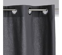 ATMOSPHERA CREATEUR D'INTERIEUR Cortina Gris Oscuro panamá 140x260