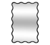 ATMOSPHERA CREATEUR D'INTERIEUR Espejo Mural Ola Judy 60 x 38 cm Negro