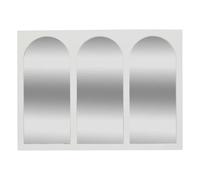 ATMOSPHERA CREATEUR D'INTERIEUR Espejo Mural Sohane 91 x 66 cm MDF Blanco