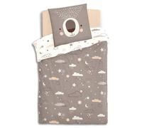Atmosphera Créateur D'intérieur Juego De Cama Infantil Algodón Ositos 140x200cm Multicolor - Suavidad y Diseño Temático