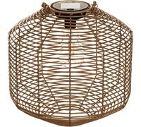Atmosphera Createur D'interieur Lámpara Solar de Ratán Natural H 30