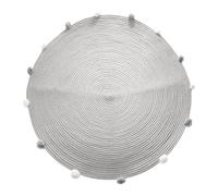 Atmosphera Alfombra 90 cm Plateada para Niños