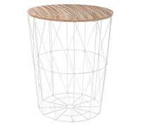 ATMOSPHERA CREATEUR D'INTERIEUR Mesa Auxiliar blancoa Kumi