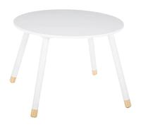 Atmosphera – Mesa infantil 83790 'Douceur' 60x43 cm Blanco
