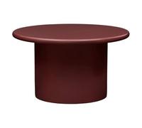 ATMOSPHERA CREATEUR D'INTERIEUR - Mesa redonda douglas, diámetro 80 cm, rojo