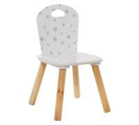 ATMOSPHERA CREATEUR D'INTERIEUR Silla Infantil Dulzura con Estampados Atmosphera, Color Blanco, 32x50