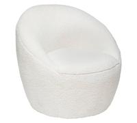 Atmosphera Sillón Romi Blanco Rizado Completa Tu Hogar