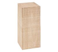 ATMOSPHERA CREATEUR D'INTERIEUR Soporte para Plantas Nilia 28 x 28 x 70 cm Madera Natural
